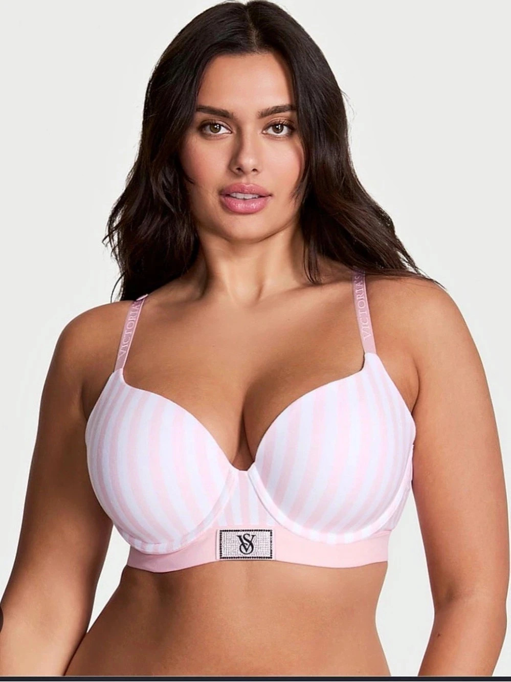 Victoria's Secret Heritage Stripe Shine Strap Push-Up Bra